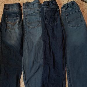 4 pair of boys size 16 jeans